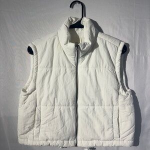 Thread & Supply Ivory Quilted Vest